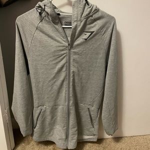 Grey gymshark worn like twice jacket medium